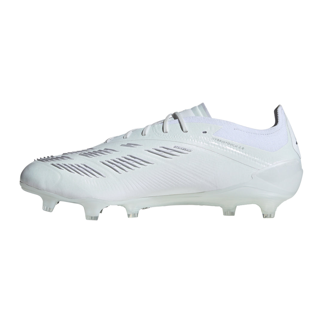 Predator Elite FG - Cloud White/Silver Metallic/Cloud White - adidas - NUMBER 10