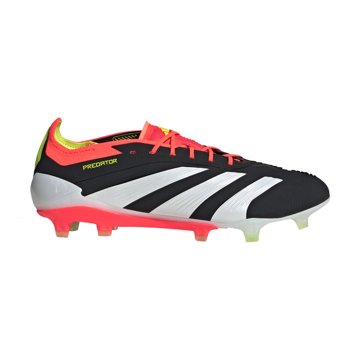 Predator Elite L FG - Core Black/White/Solar Red - adidas - NUMBER 10