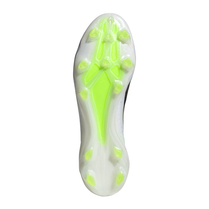 X Crazyfast + FG - White/Black/Lucid Lemon - adidas - NUMBER 10