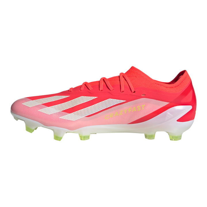 X Crazyfast Elite FG - Solar Red/Cloud White/Team Solar Yellow 2 - adidas - NUMBER 10