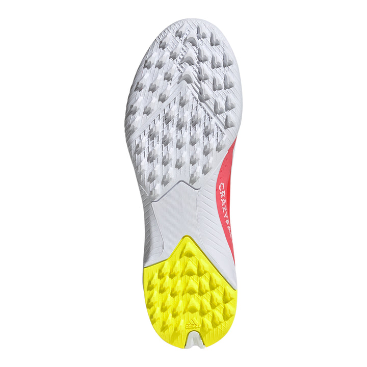 Kids X Crazyfast League TF - Solar Red/Cloud White/Team Solar Yellow 2 - adidas - NUMBER 10