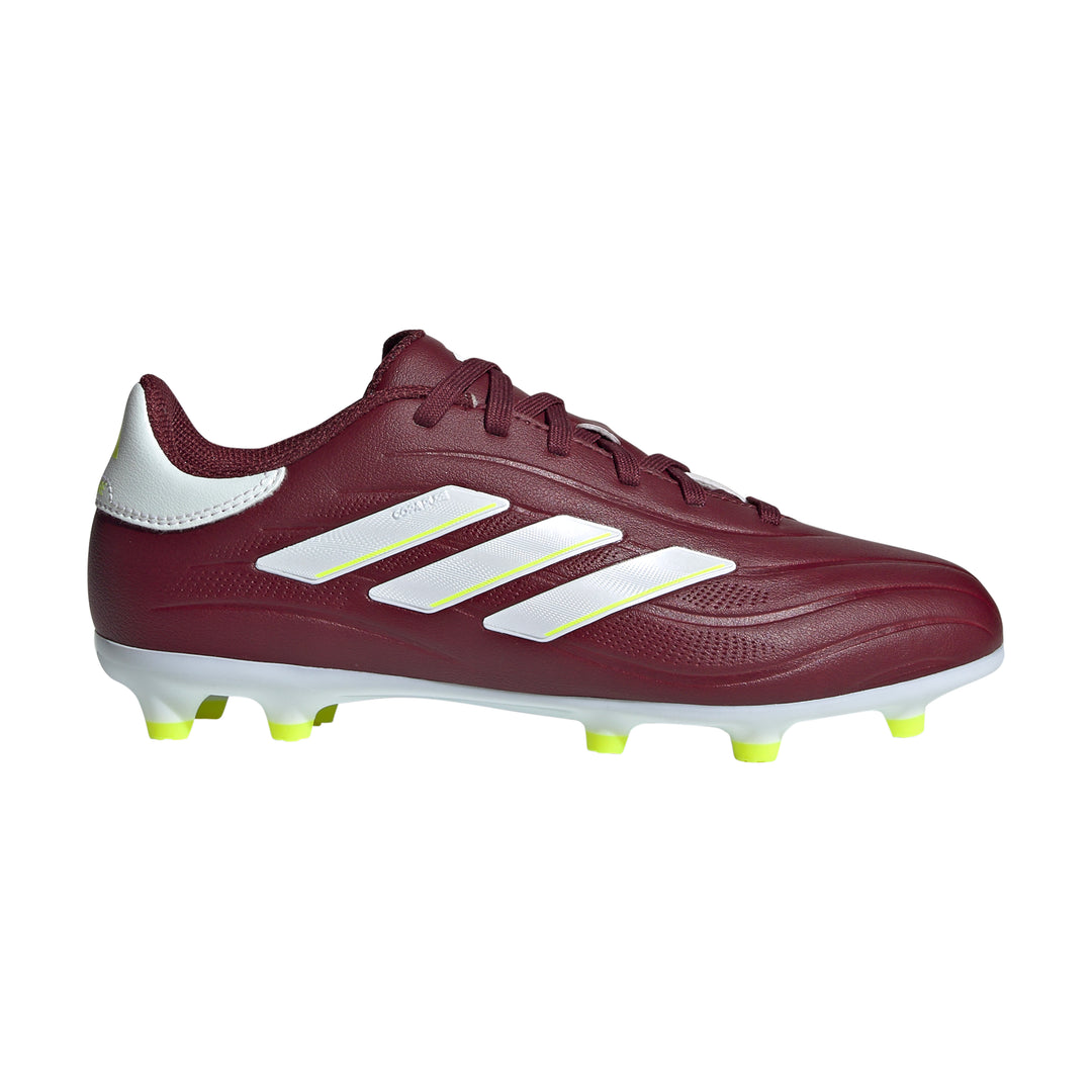 Kids Copa Pure II .3 FG - Shadow Red/Cloud White/Team Solar Yellow 2 - adidas - NUMBER 10