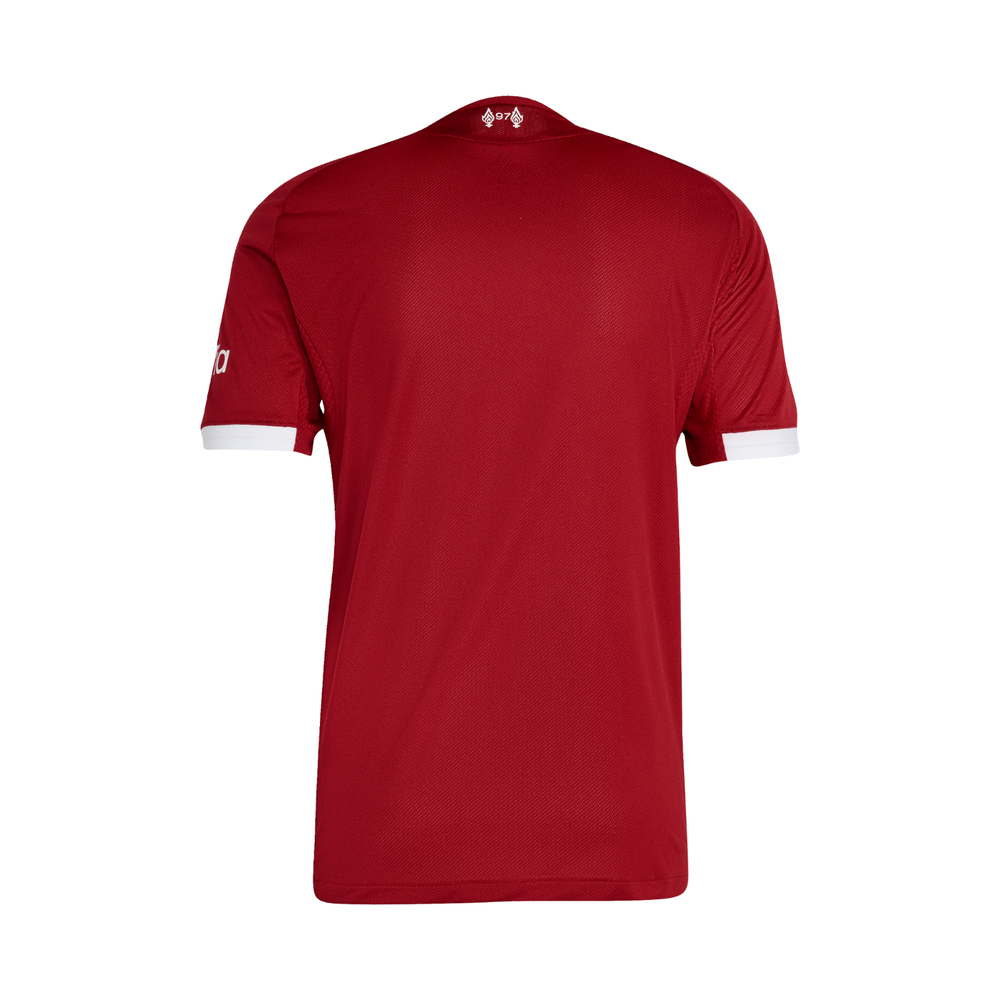 Liverpool Authentic Home Jersey 25/26 by adidas at NUMBER 10 - Buy Now!