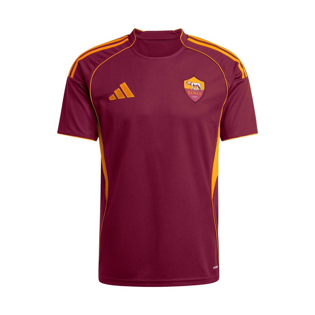 AS Roma Stadium Home Shirt 25/26 by adidas at NUMBER 10 - Buy Now!