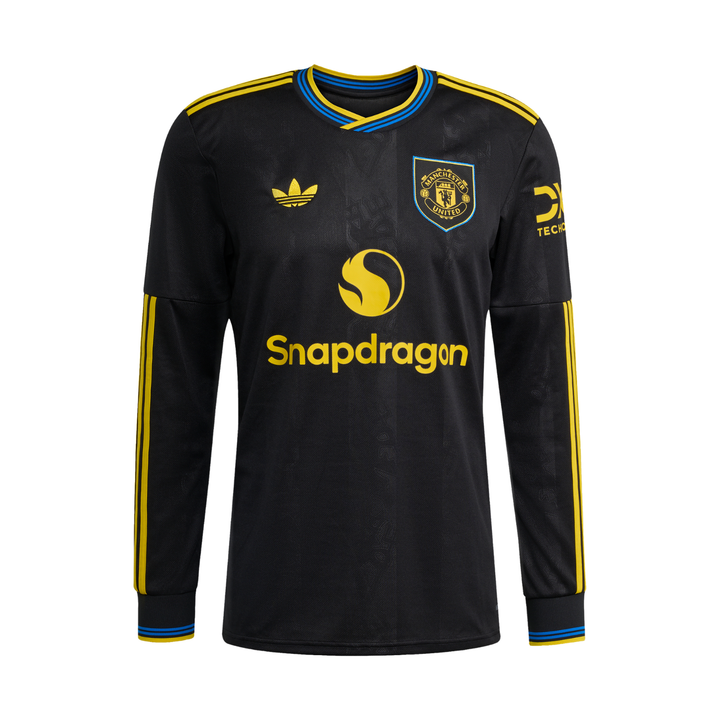 Manchester United Stadium L/S Third Jersey 25/26 by adidas at NUMBER 10 - Buy Now!