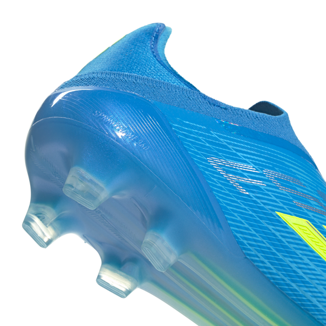 F50 LL Elite FG - Lucid Ray Blue / Team Solar Yellow 2 / Lucid Aquamarine by adidas at NUMBER 10 - Buy Now!