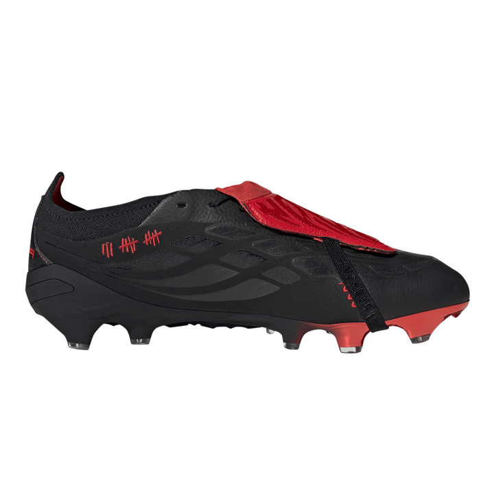 Predator Elite FT FG ‘L-TECH’ - Core Black / Core Black / Vivid Red