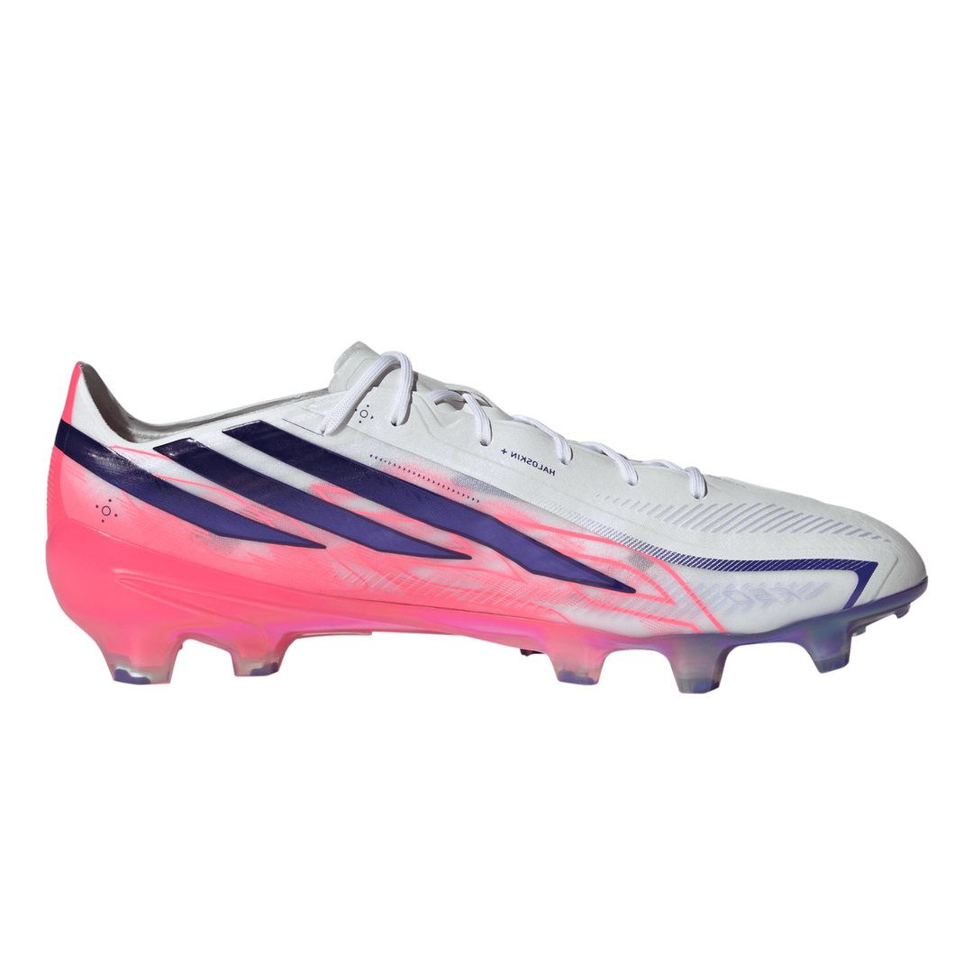 F50 Hyperfast Elite FG - Footwear White/Solar Purple/Solar Turbo