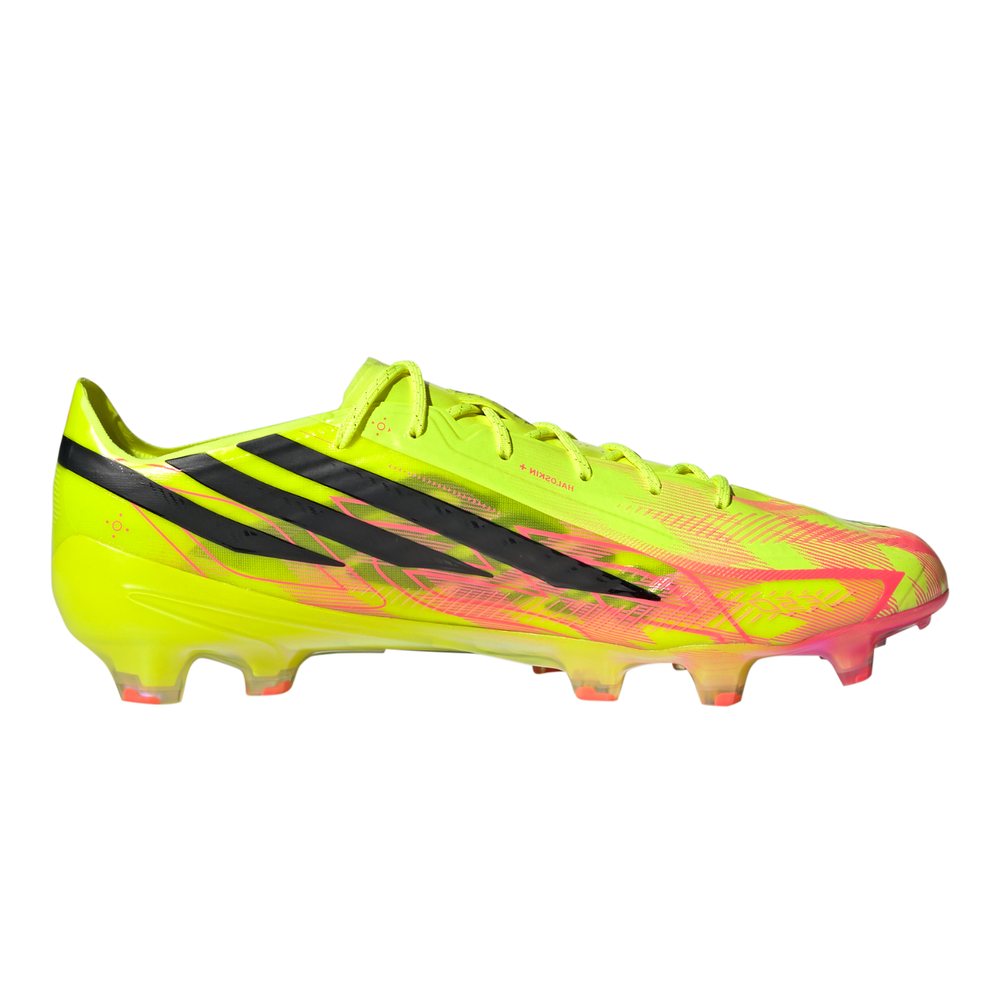 F50 Hyperfast Elite FG - Tesoye/Core Black/Solar Turbo by adidas at NUMBER 10 - Buy Now!