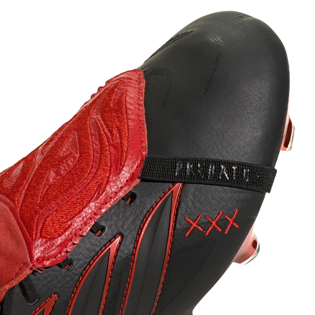 Predator Elite FT FG ‘L-TECH’ - Core Black / Core Black / Vivid Red