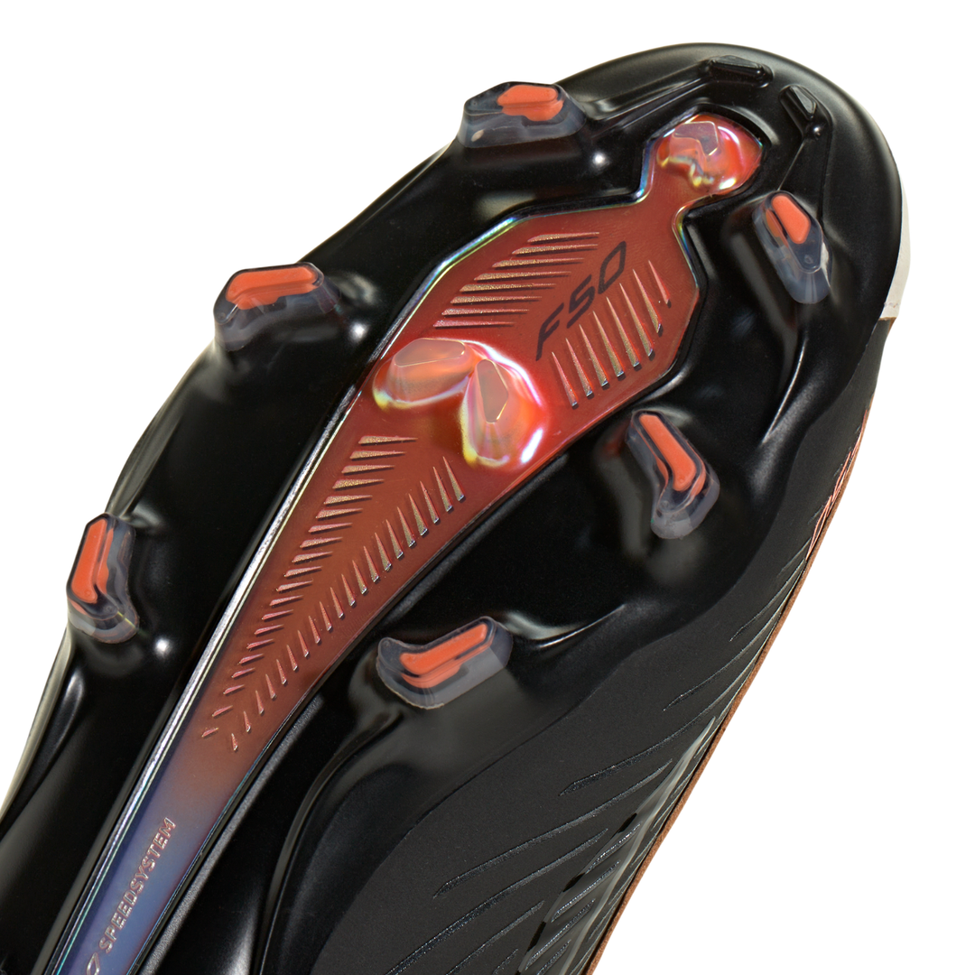 F50 Hyperfast Elite FG ‘L-TECH’ - Zero Metalic / Core Black / Solar Orange