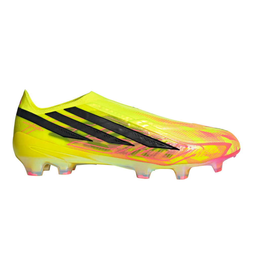 F50 Hyperfast Elite LL FG - Tesoye/Core Black/Solar Turbo by adidas at NUMBER 10 - Buy Now!