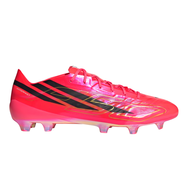 F50 Hyperfast Evo Elite FG - Solar Turbo / Core Black / Gold Metallic