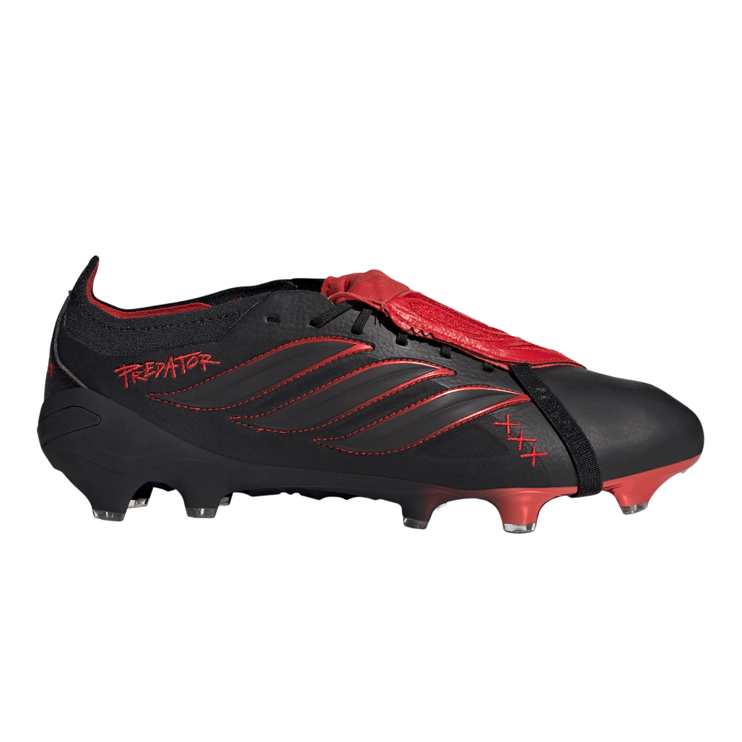 Predator Elite FT FG ‘L-TECH’ - Core Black / Core Black / Vivid Red