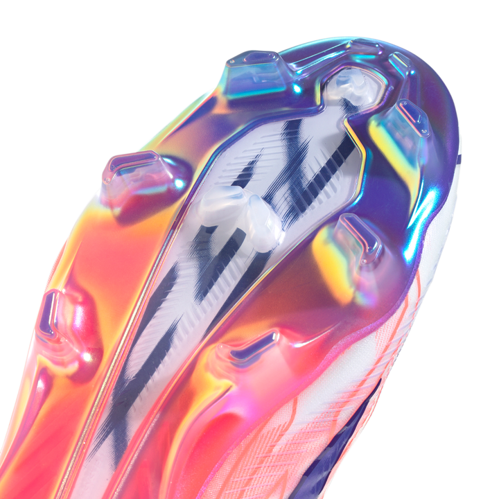 F50 Hyperfast Elite FG - Footwear White/Solar Purple/Solar Turbo