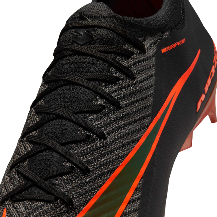 Zoom Vapor 16 Elite FG LV8 - Black/Hyper Crimson by Nike at NUMBER 10 - Buy Now!
