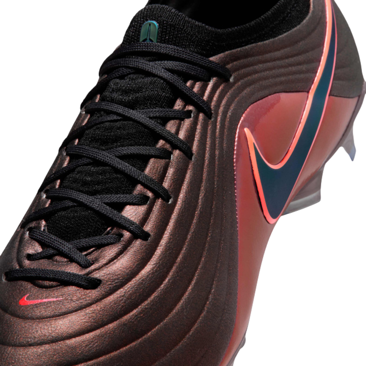 Tiempo Maestro Elite FG LV8 -  Black/Hyper Crimson/Laser Orange by Nike at NUMBER 10 - Buy Now!