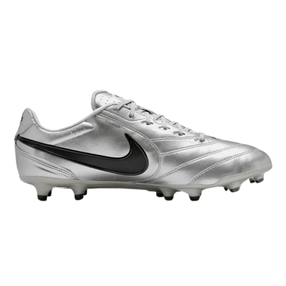 Tiempo Ligera Pro FG - Metallic Silver/Black by Nike at NUMBER 10 - Buy Now!