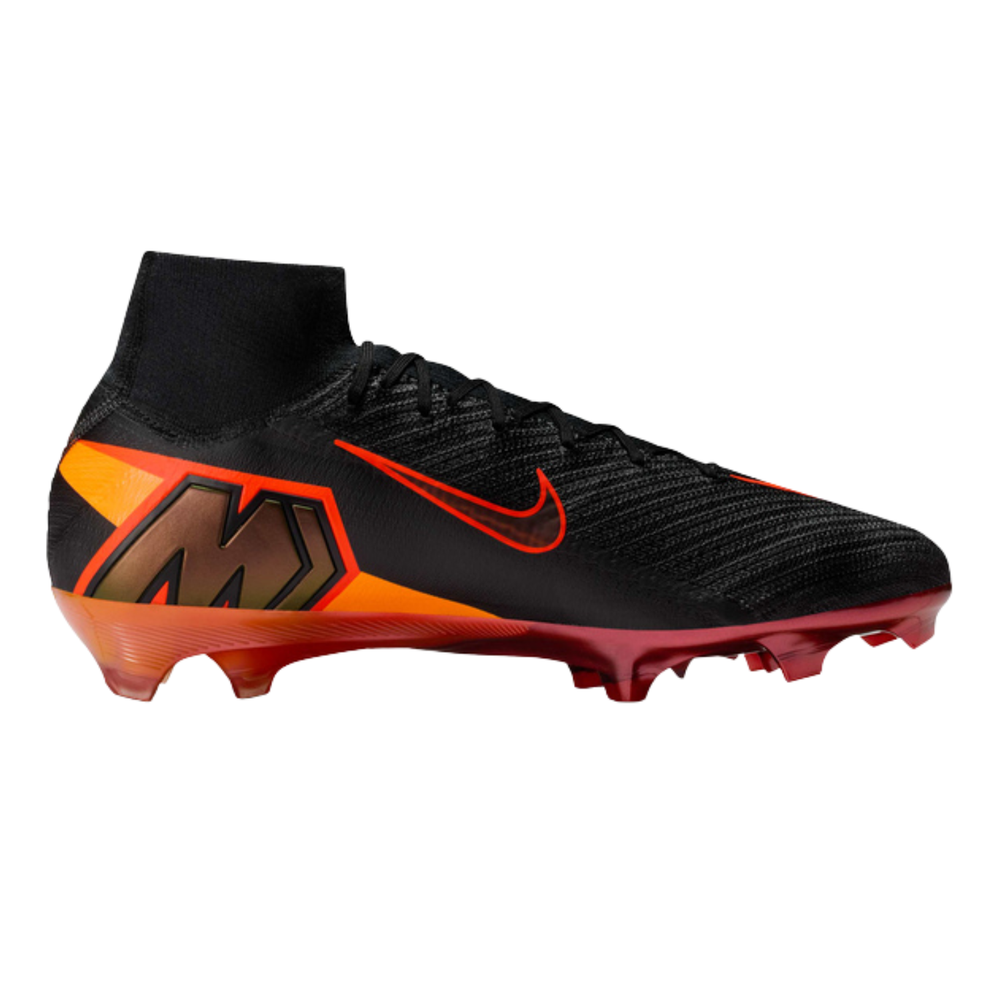 Zoom Superfly 10 Elite FG LV8 -  Black/Hyper Crimson by Nike at NUMBER 10 - Buy Now!