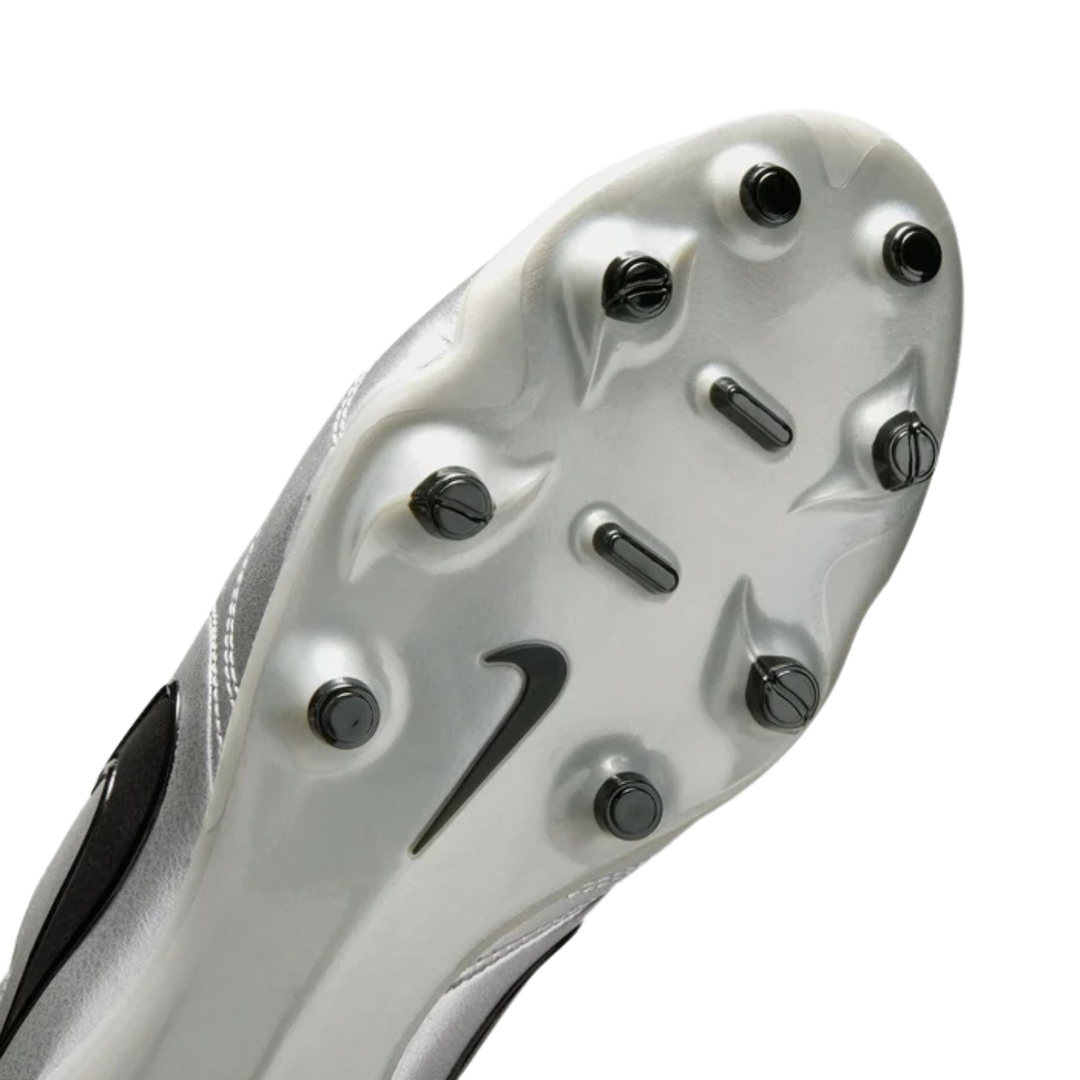 Tiempo Ligera Pro FG - Metallic Silver/Black by Nike at NUMBER 10 - Buy Now!