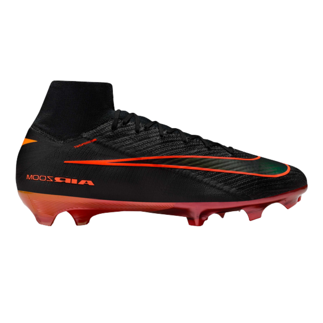 Zoom Superfly 10 Elite FG LV8 -  Black/Hyper Crimson by Nike at NUMBER 10 - Buy Now!