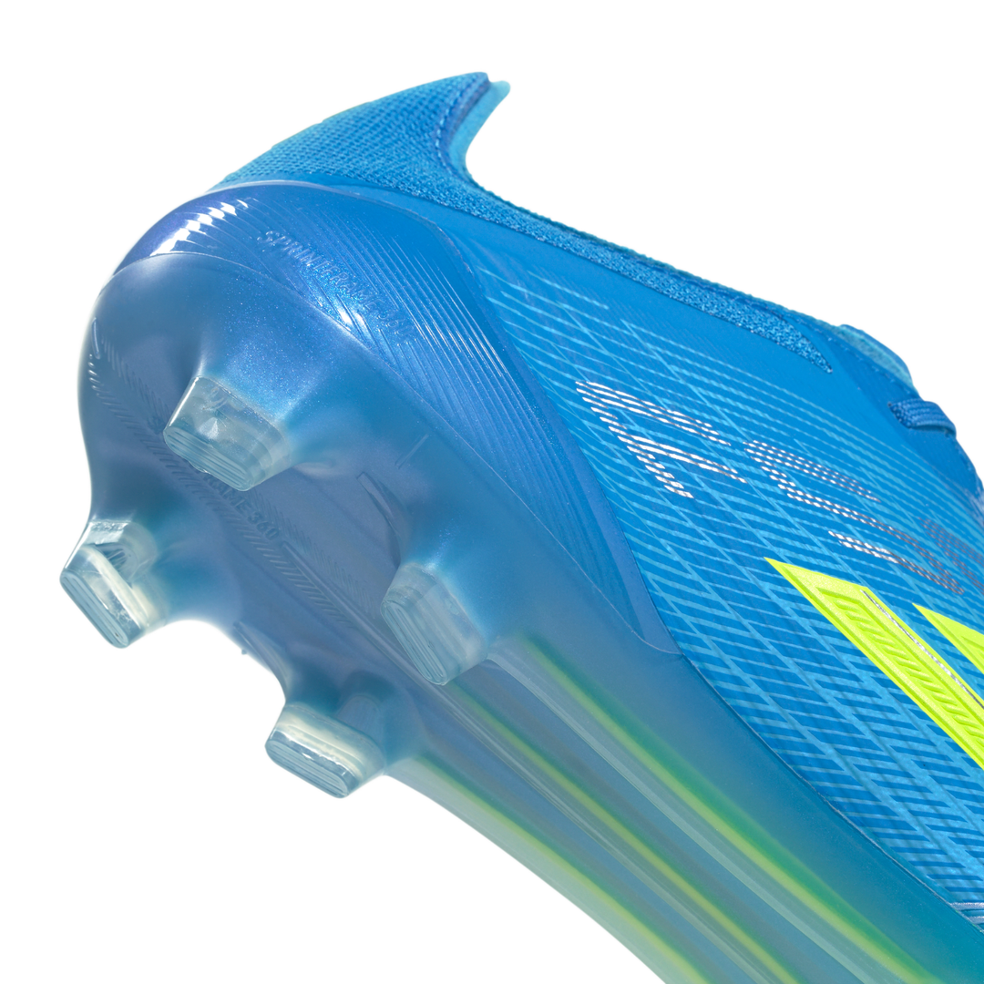 F50 Elite FG - Lucid Ray Blue / Team Solar Yellow / Lucid Aquamarine by adidas at NUMBER 10 - Buy Now!