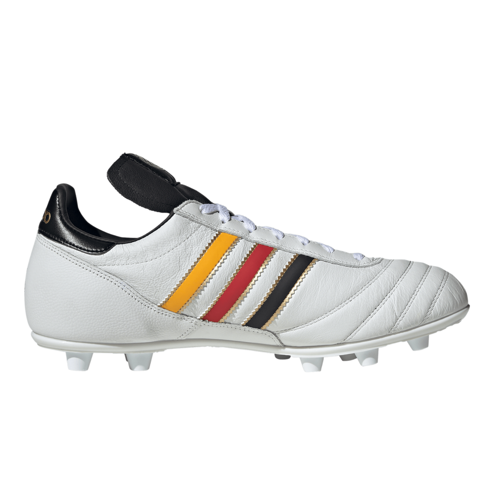 Copa Mundial FG (Germany) - Footwear White / Core Black / Gold Metallic by adidas at NUMBER 10 - Buy Now!