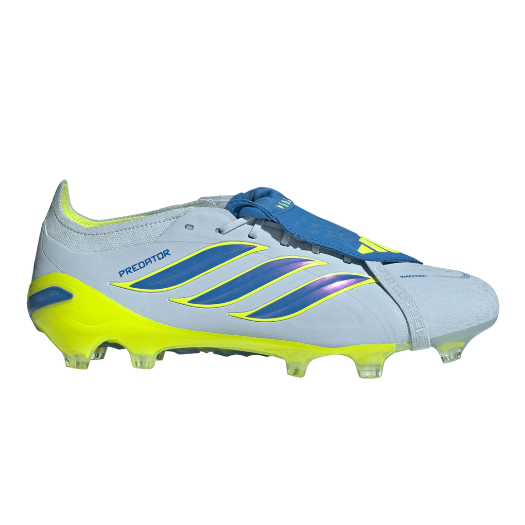Predator Elite FT FG - Crystal Sky/Ray Blue/Team Solar Yellow by adidas at NUMBER 10 - Buy Now!