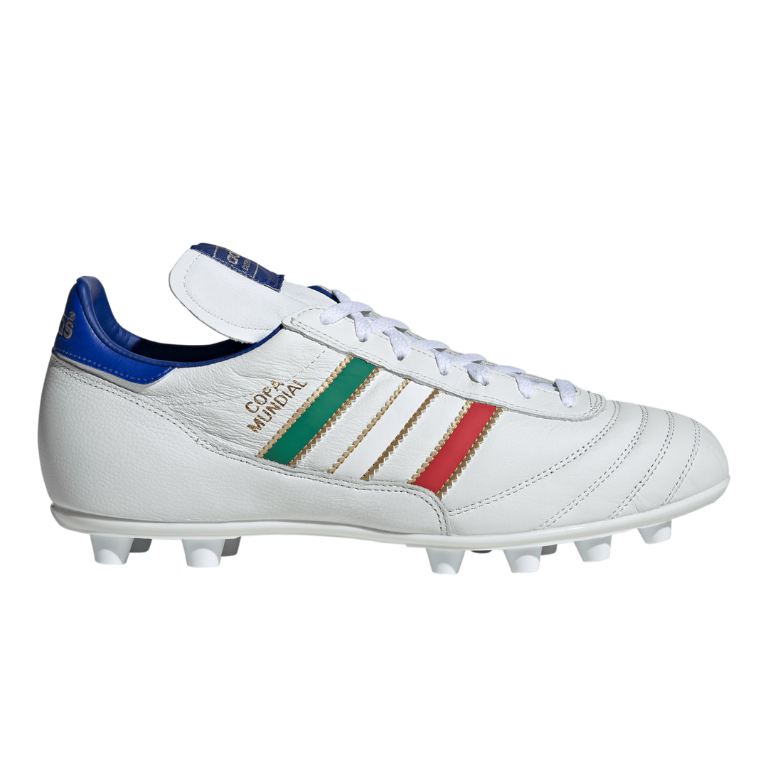 Copa Mundial FG (Italy) - Footwear White / Green / Gold Metallic by adidas at NUMBER 10 - Buy Now!