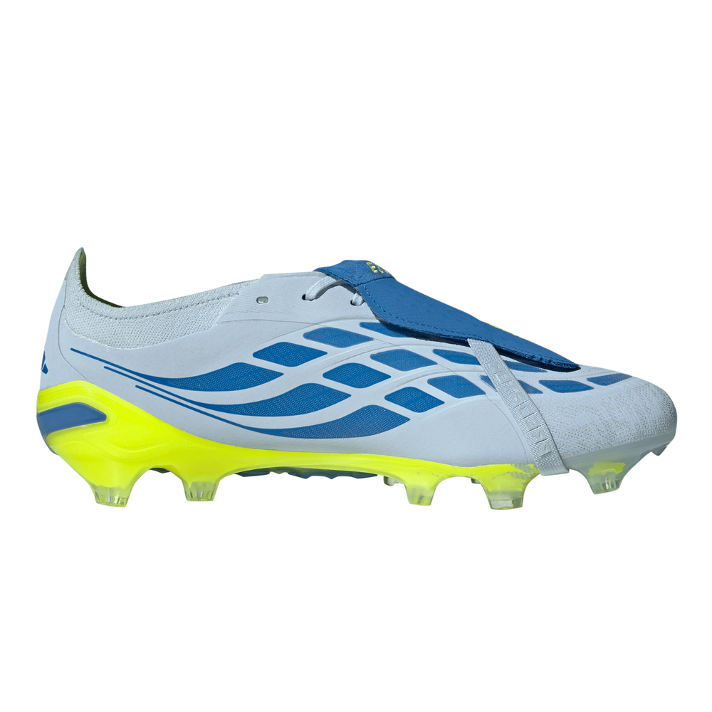 Predator Elite FT FG - Crystal Sky/Ray Blue/Team Solar Yellow by adidas at NUMBER 10 - Buy Now!
