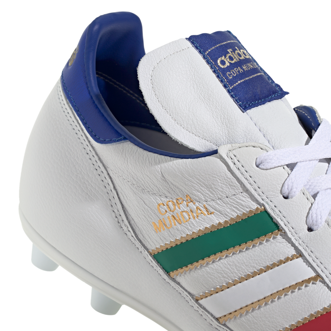 Copa Mundial FG (Italy) - Footwear White / Green / Gold Metallic by adidas at NUMBER 10 - Buy Now!