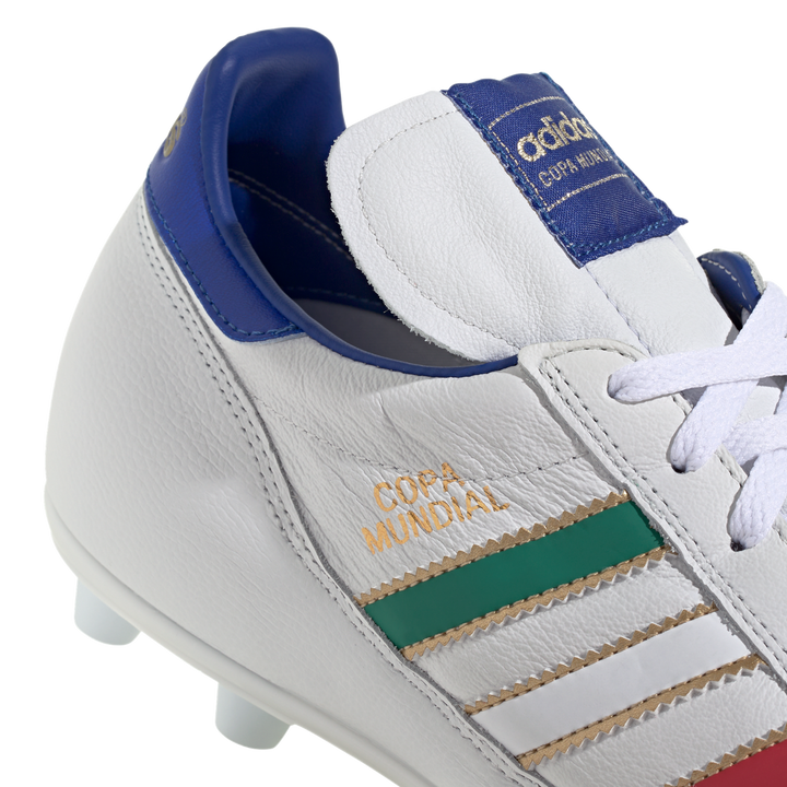 Copa Mundial FG (Italy) - Footwear White / Green / Gold Metallic by adidas at NUMBER 10 - Buy Now!