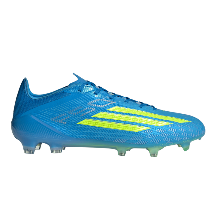 F50 Elite FG - Lucid Ray Blue / Team Solar Yellow / Lucid Aquamarine by adidas at NUMBER 10 - Buy Now!