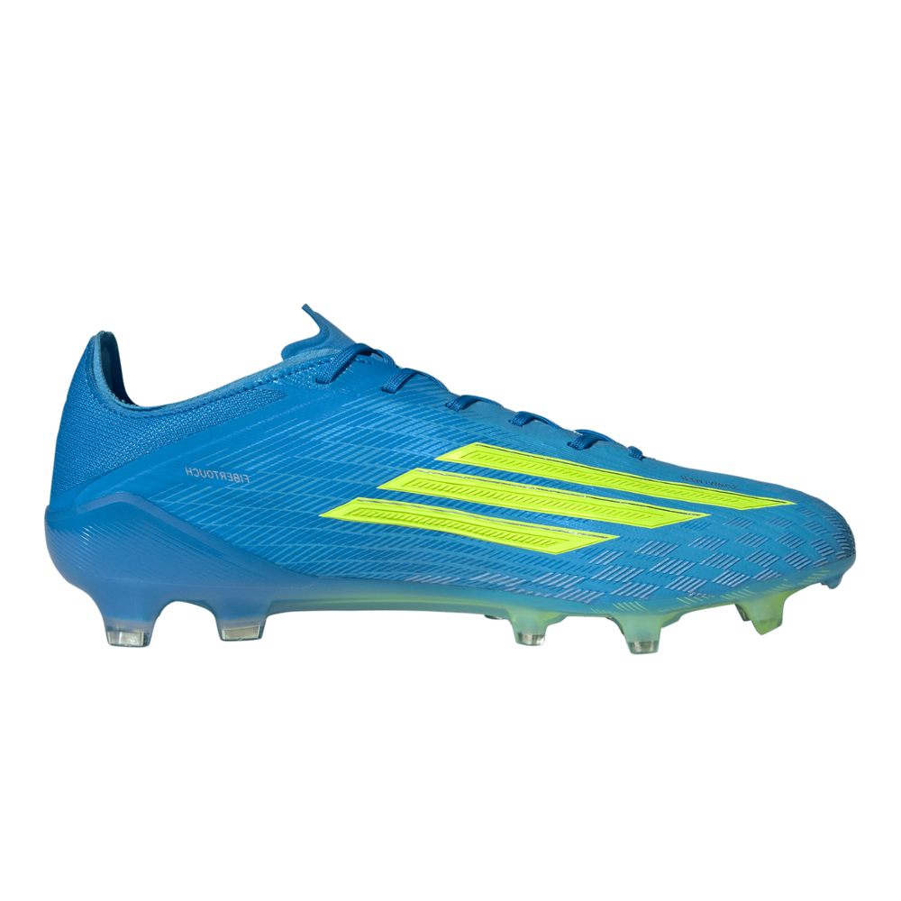 F50 Elite FG - Lucid Ray Blue / Team Solar Yellow / Lucid Aquamarine by adidas at NUMBER 10 - Buy Now!