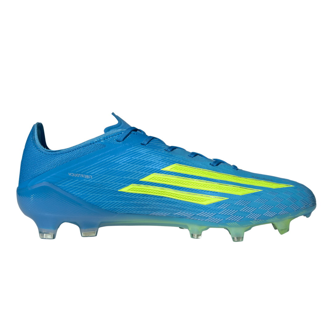 F50 Elite FG - Lucid Ray Blue / Team Solar Yellow / Lucid Aquamarine by adidas at NUMBER 10 - Buy Now!