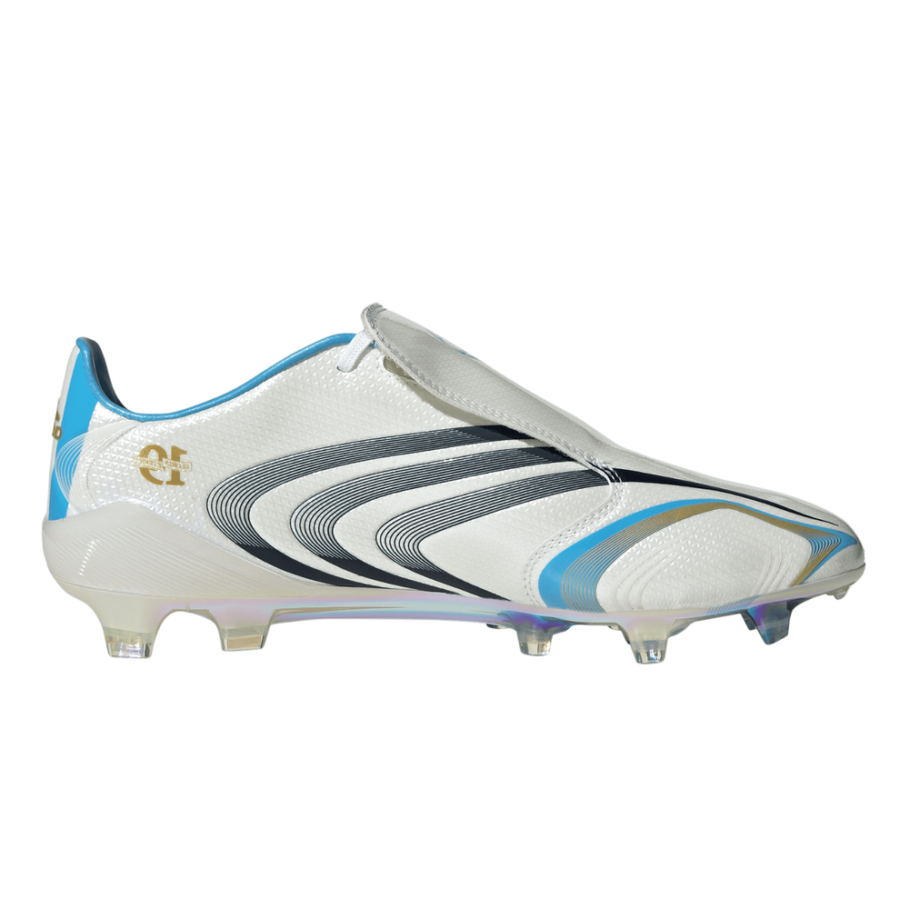 F50 Elite FG Tunit Messi - Core White/Night Navy/Gold Metallic by adidas at NUMBER 10 - Buy Now!