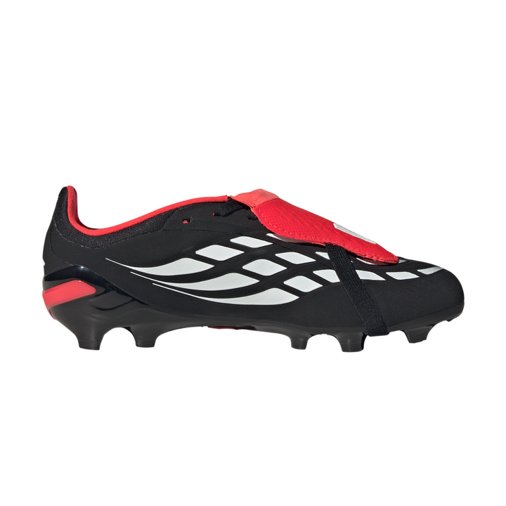 Kids Predator Elite FT FG - Core Black/Footwear White/Lucid Red by adidas at NUMBER 10 - Buy Now!