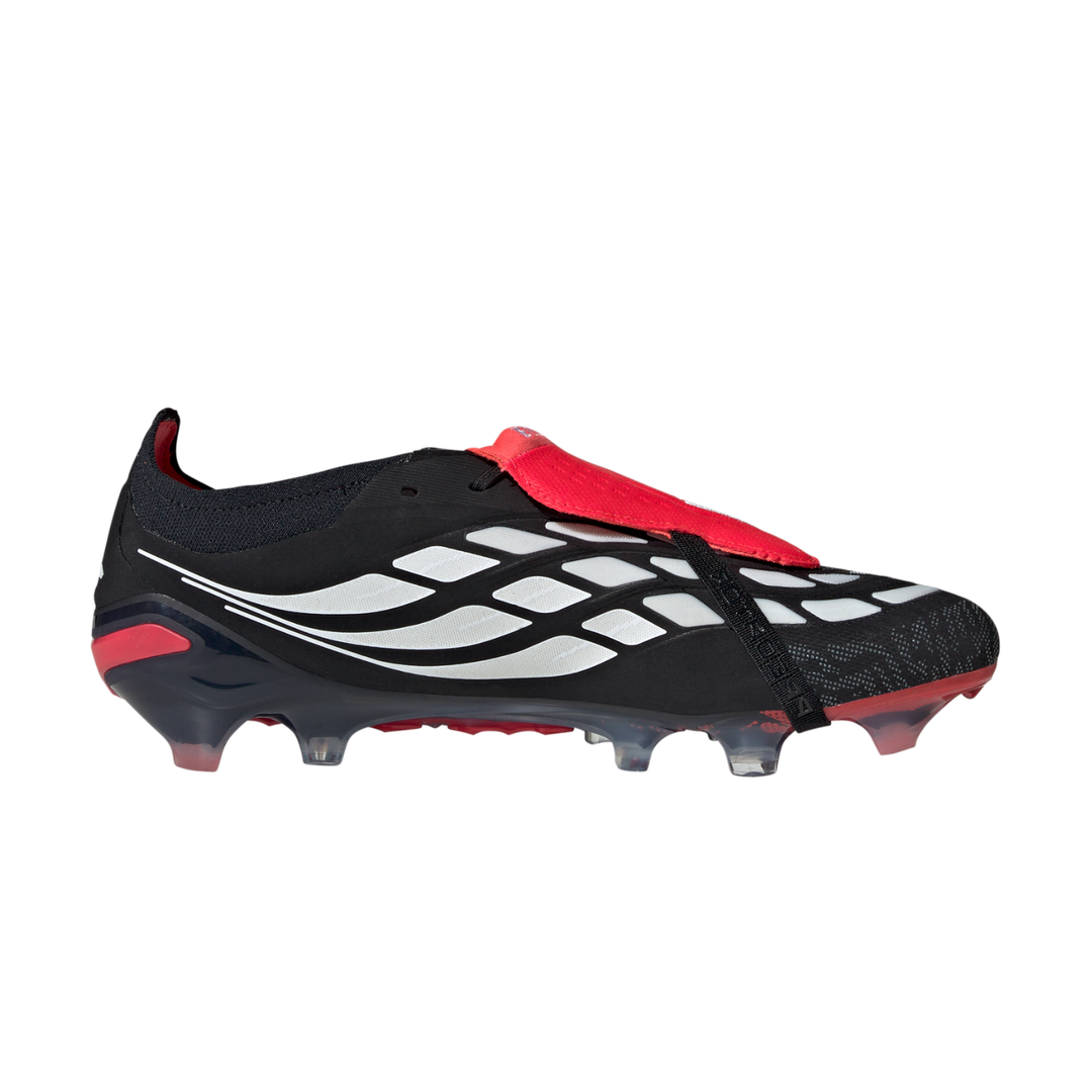 Predator Elite FT FG - Core Black/Footwear White/Lucid Red by adidas at NUMBER 10 - Buy Now!