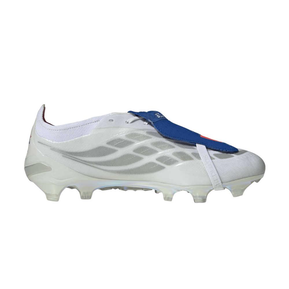 Predator Elite FT FG JB - Footwear White/Zero Metallic/Team Royal Blue by adidas at NUMBER 10 - Buy Now!