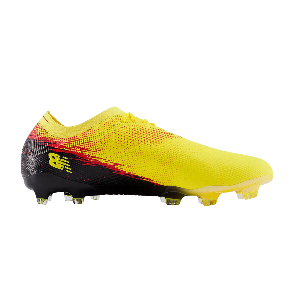 Furon Elite V8 FG - Punch Yellow/Black 100/Firecracker by New Balance at NUMBER 10 - Buy Now!