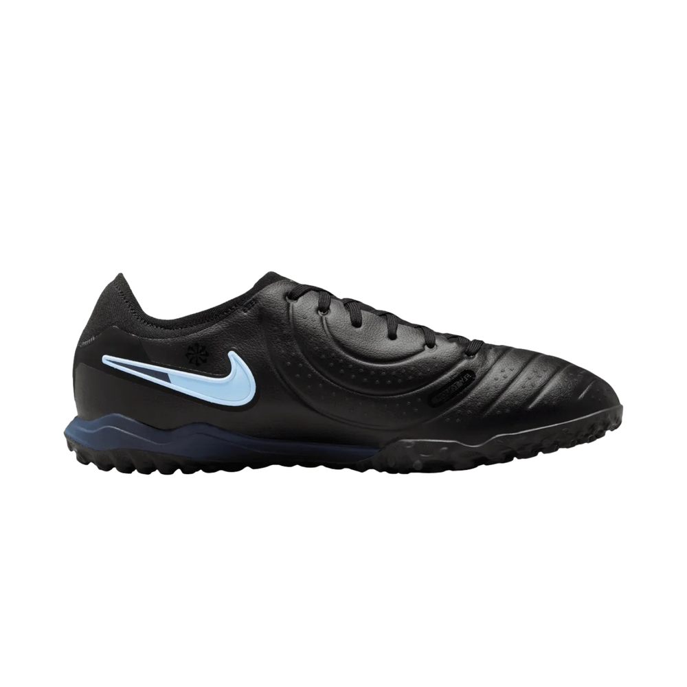 Legend Pro 10 TF - Black/Black by Nike at NUMBER 10 - Buy Now!