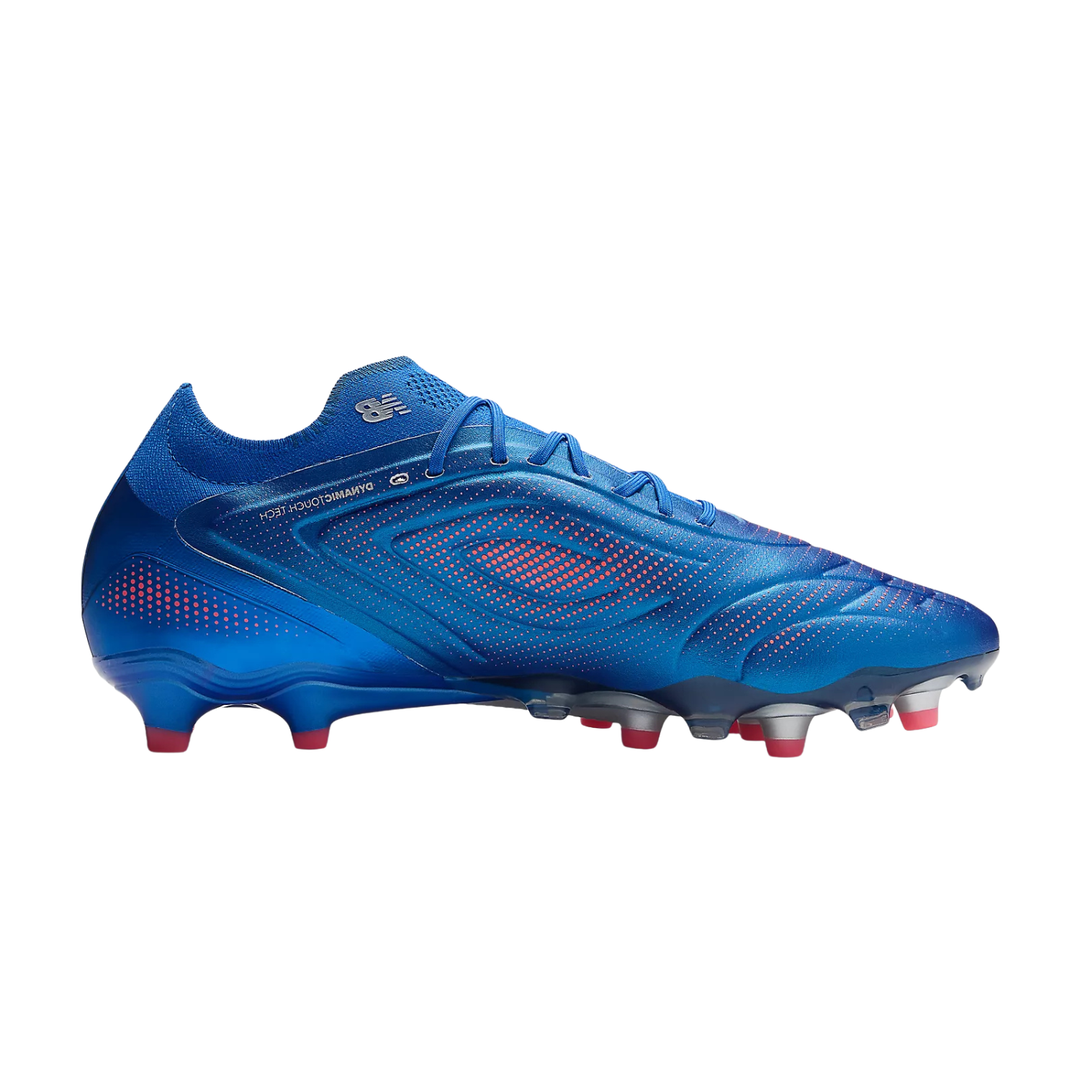 Tekela Low Elite FG - Blue Gemstone/Energy Red/Silver by New Balance at NUMBER 10 - Buy Now!