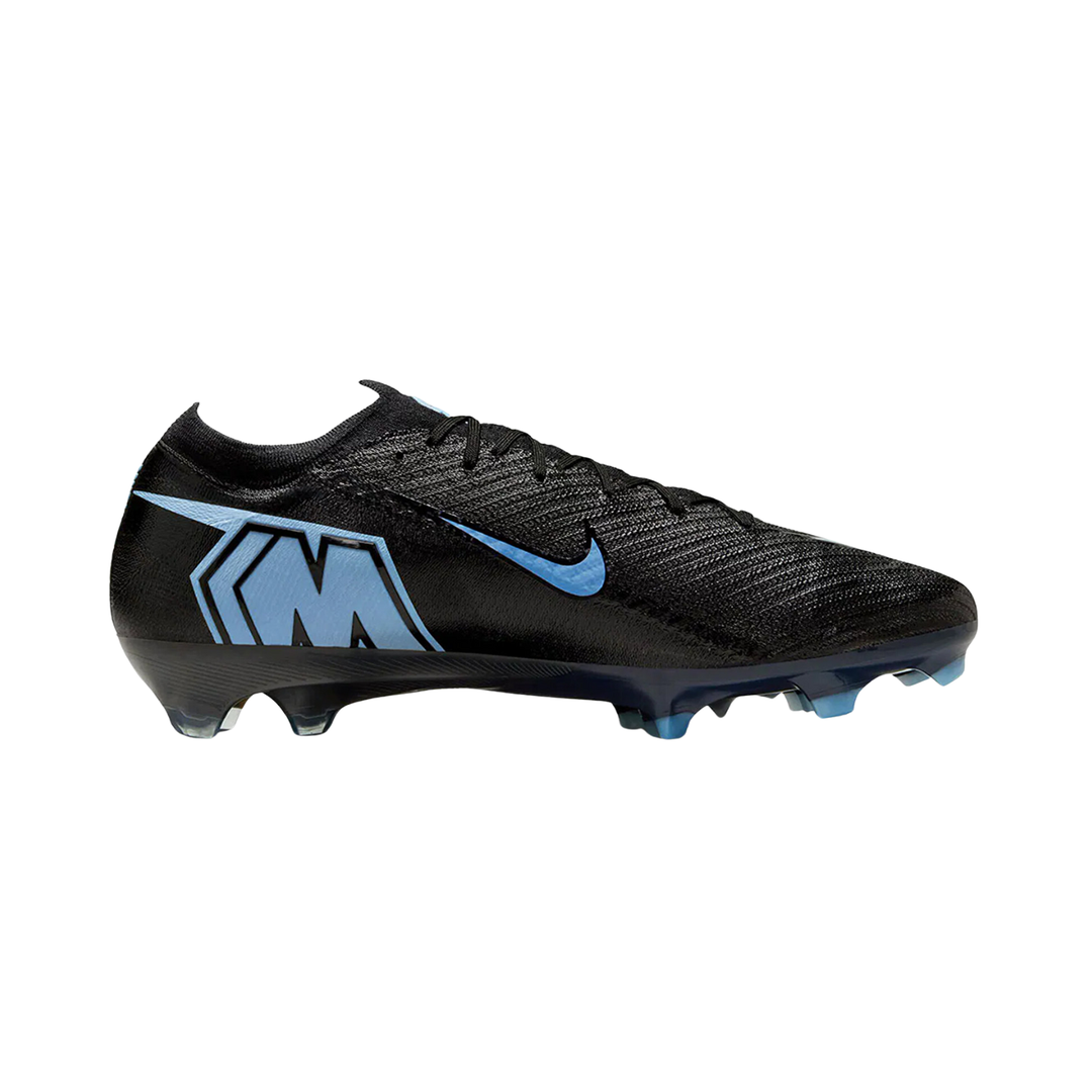 Zoom Vapor 16 Elite FG - Black/Ice Blue by Nike at NUMBER 10 - Buy Now!