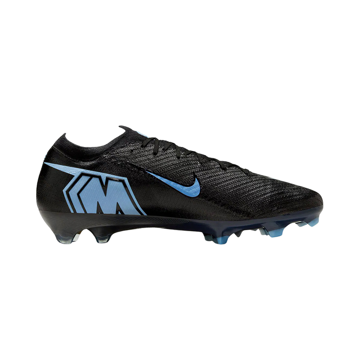 Zoom Vapor 16 Elite FG - Black/Ice Blue by Nike at NUMBER 10 - Buy Now!