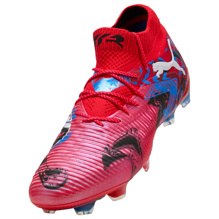 Future 8 Ultimate FG 'Playmakers' - PUMA Red/PUMA Black/Pink Pixel by Puma at NUMBER 10 - Buy Now!