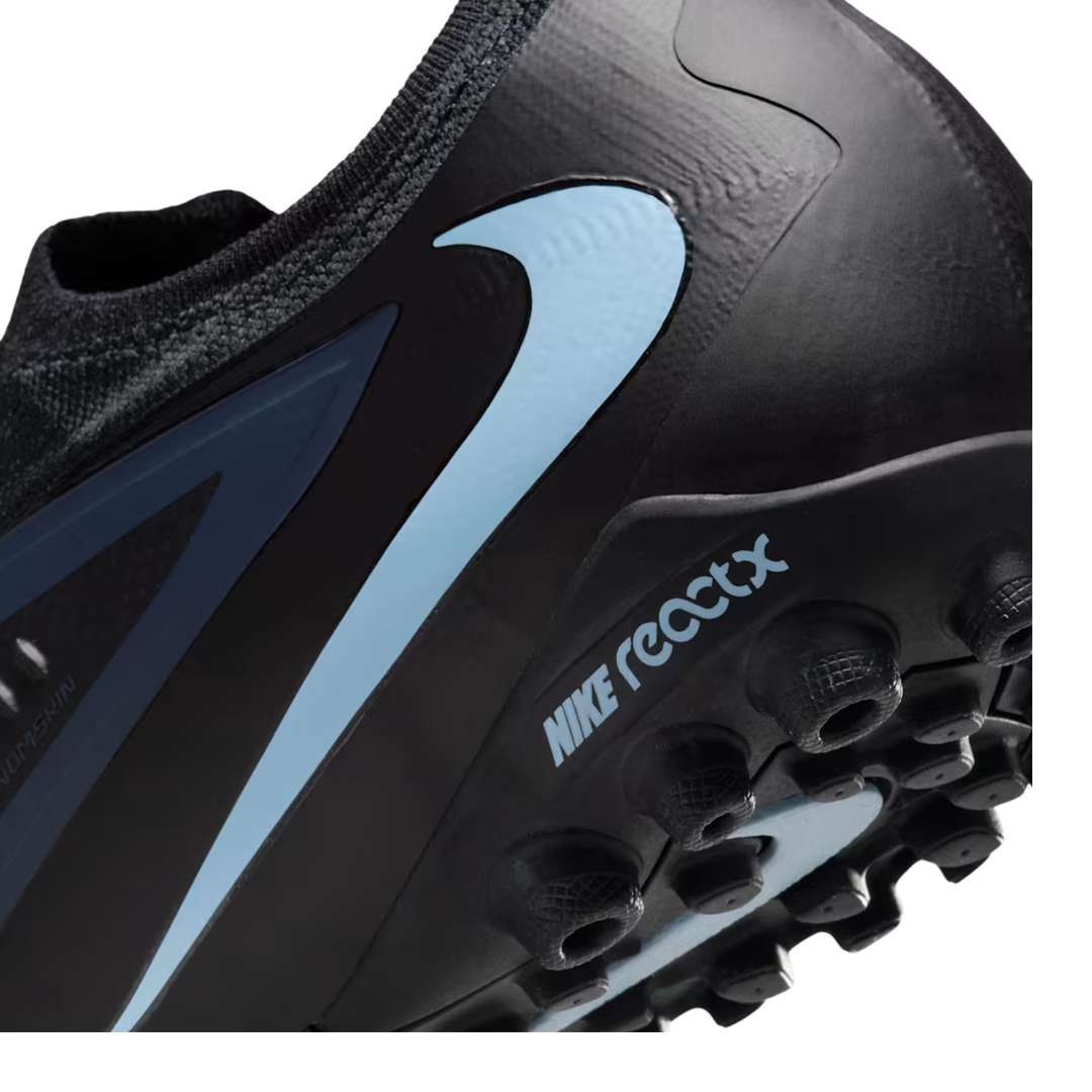 ReactX Phantom 6 Low Pro TF - Black/Black by Nike at NUMBER 10 - Buy Now!