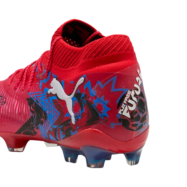 Future 8 Ultimate FG 'Playmakers' - PUMA Red/PUMA Black/Pink Pixel by Puma at NUMBER 10 - Buy Now!