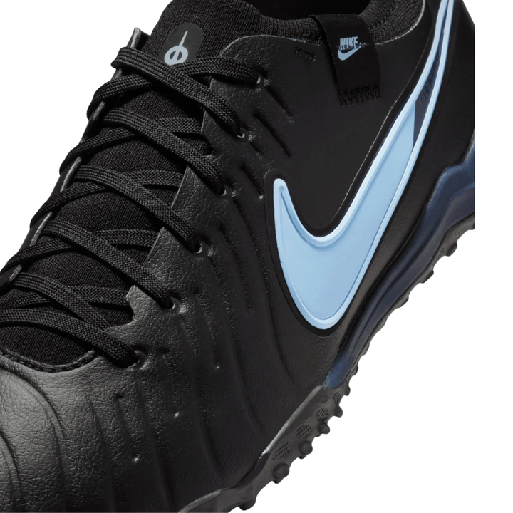 Legend Pro 10 TF - Black/Black by Nike at NUMBER 10 - Buy Now!