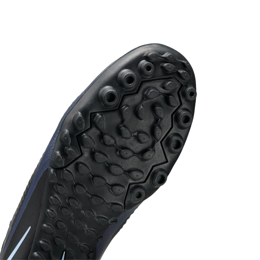 ReactX Phantom 6 Low Pro TF - Black/Black by Nike at NUMBER 10 - Buy Now!