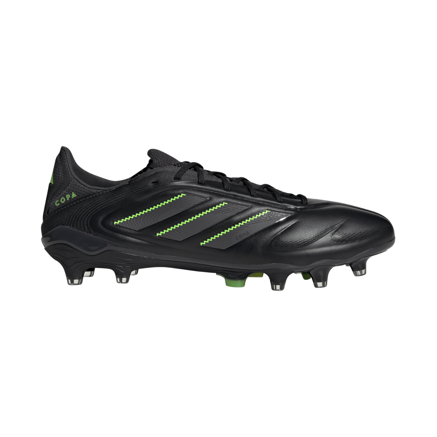 Copa Pure III Elite FG - Core Black/ Solid Grey /Lucid Lemon – NUMBER 10